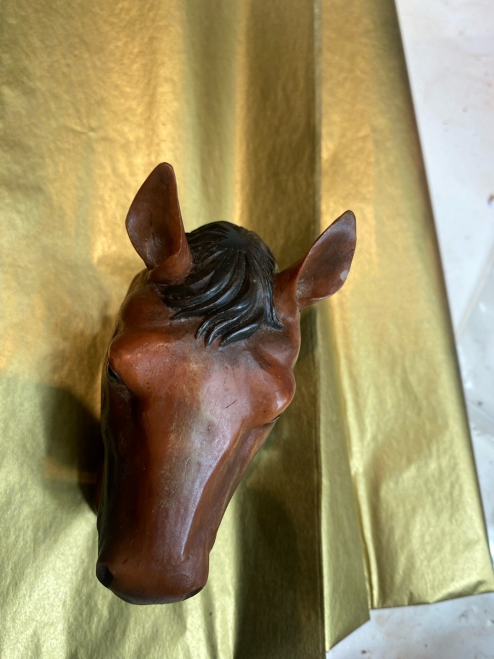 Horse Head Stapler - Brown and Black Novelty Desk Accessory - Picture 5 of 6